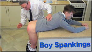 Twink boys getting spanked by daddy